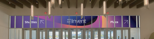 Caesars Forum - Transportation Window Overlays Side C