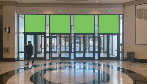 MGM - Exit Door Decals - Marquee Courtyard - Interior Doors