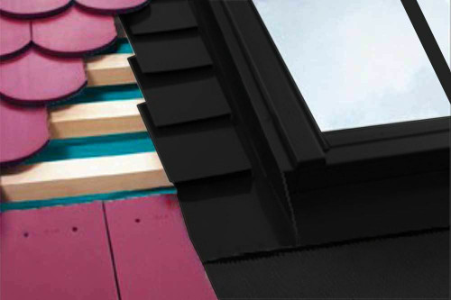 FAKRO EPJ/C 11 Plain Noninterlocking Recessed Tile Flashing Kit 114x140cm