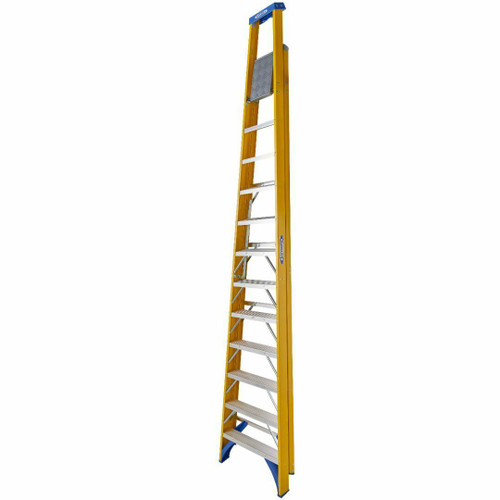 Fibreglass Platform Stepladder Trade 12 Tread