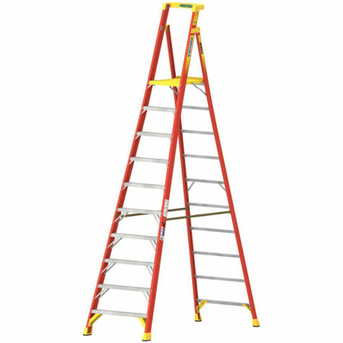 Fibreglass Podium Stepladder 10Ft