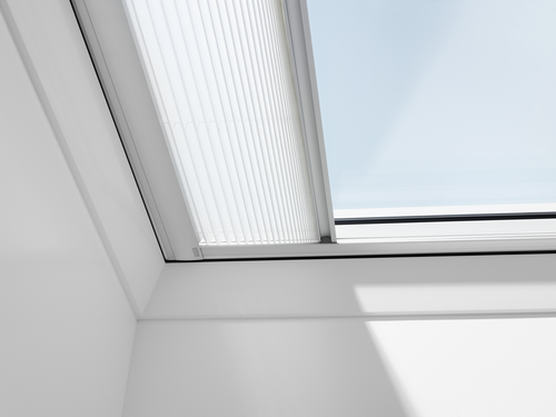 VELUX FMG Electric Pleated Blind for Flat Roof Windows