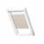 VELUX 1275 Pleated blind Natural