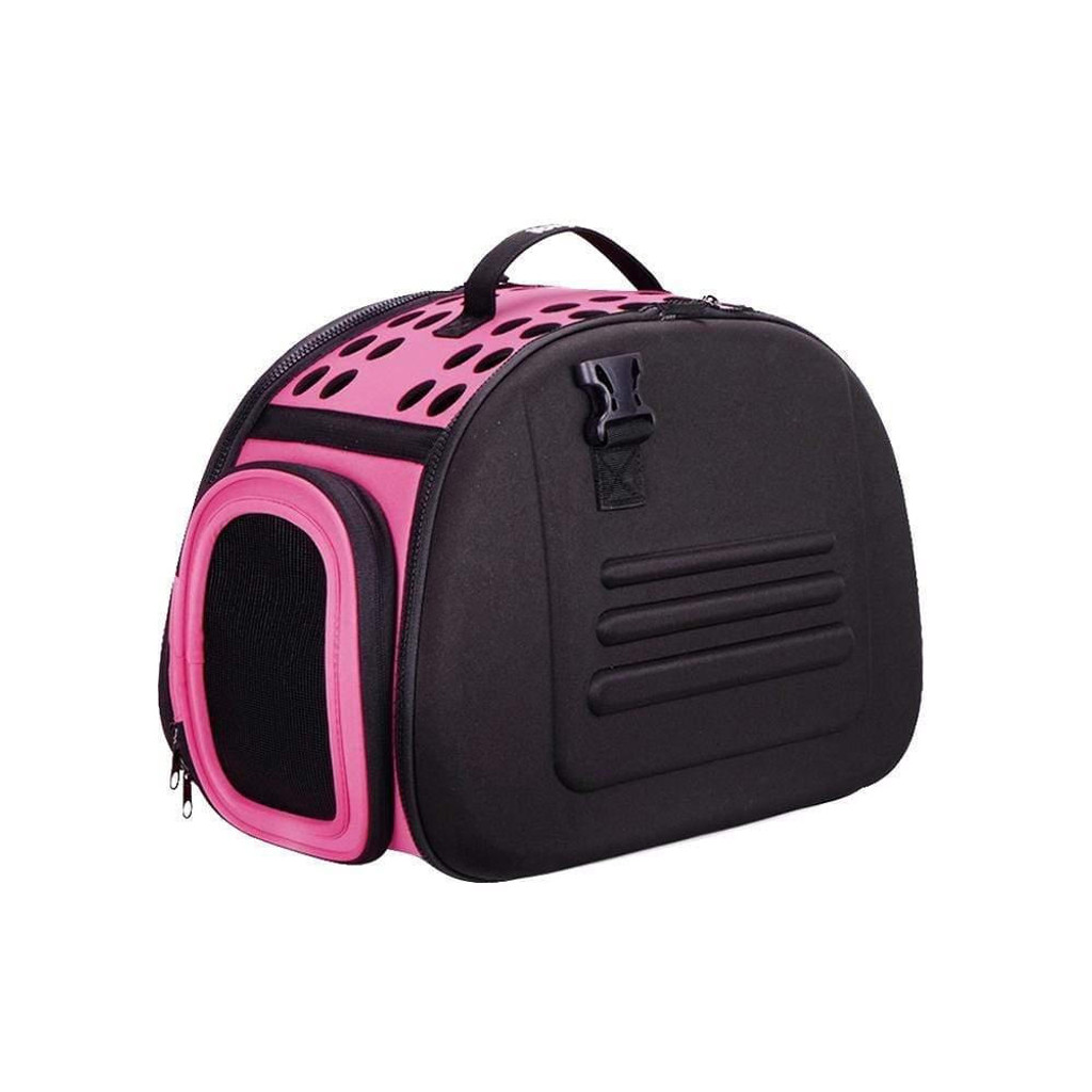  Ibiyaya® Collapsible Traveling Hand Pet Carrier | Lady Pink  FC1007-P Pets Own Us