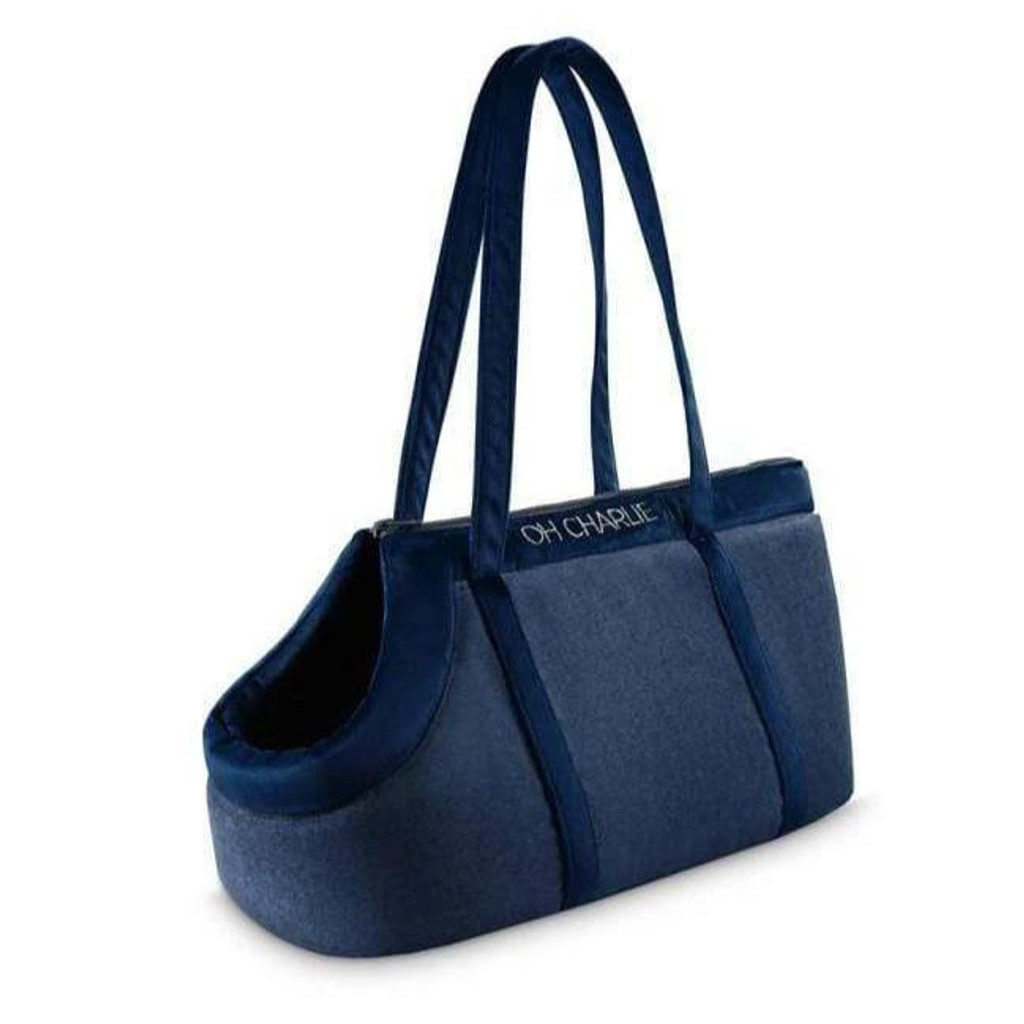 Oh Charlie Allure Travel Bag LUXURY by Oh Charlie - Navy Blue   Pets Own Us