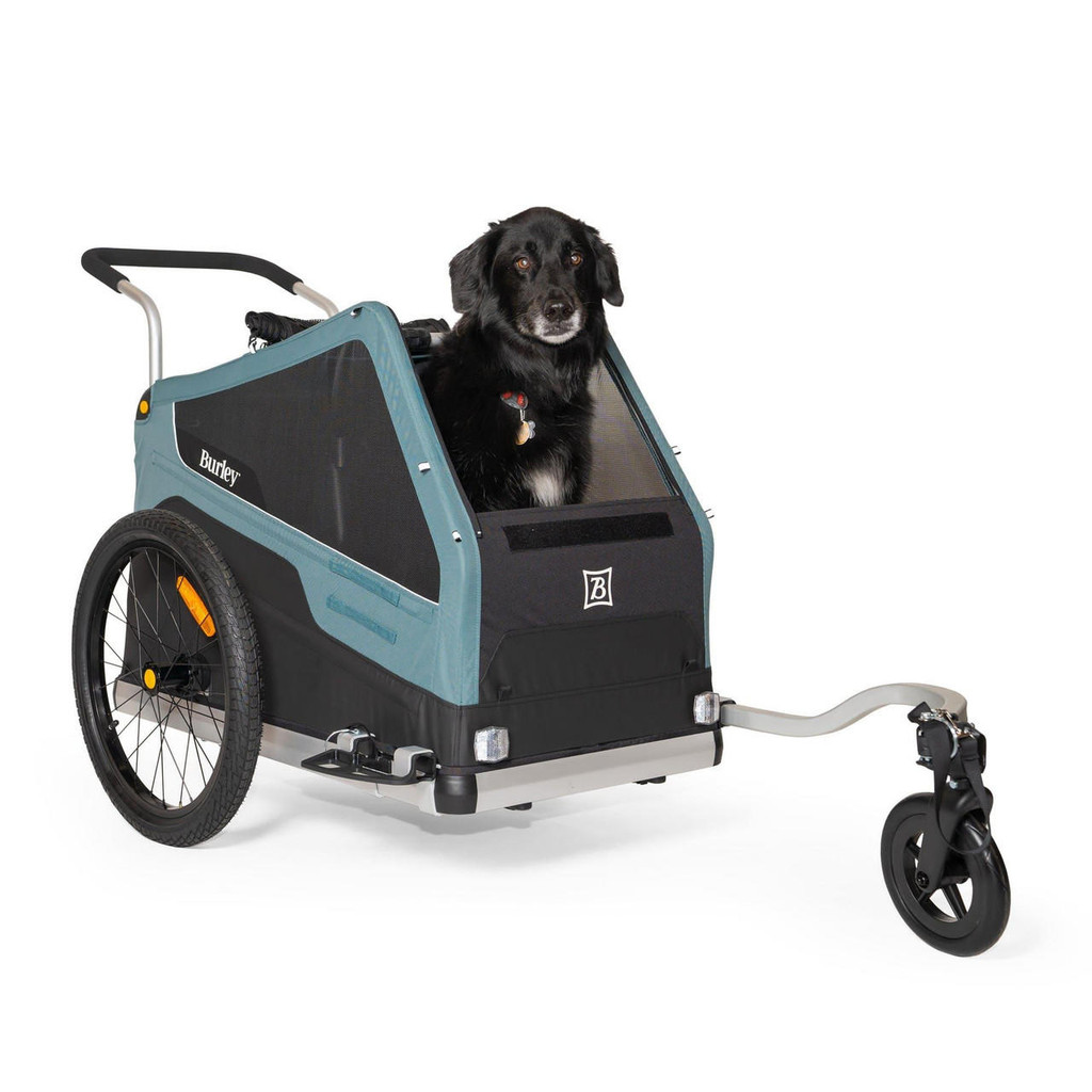  Burley Dog Bike Trailer & Dog Stroller | 2-in-1 Bark Ranger™   Pets Own Us