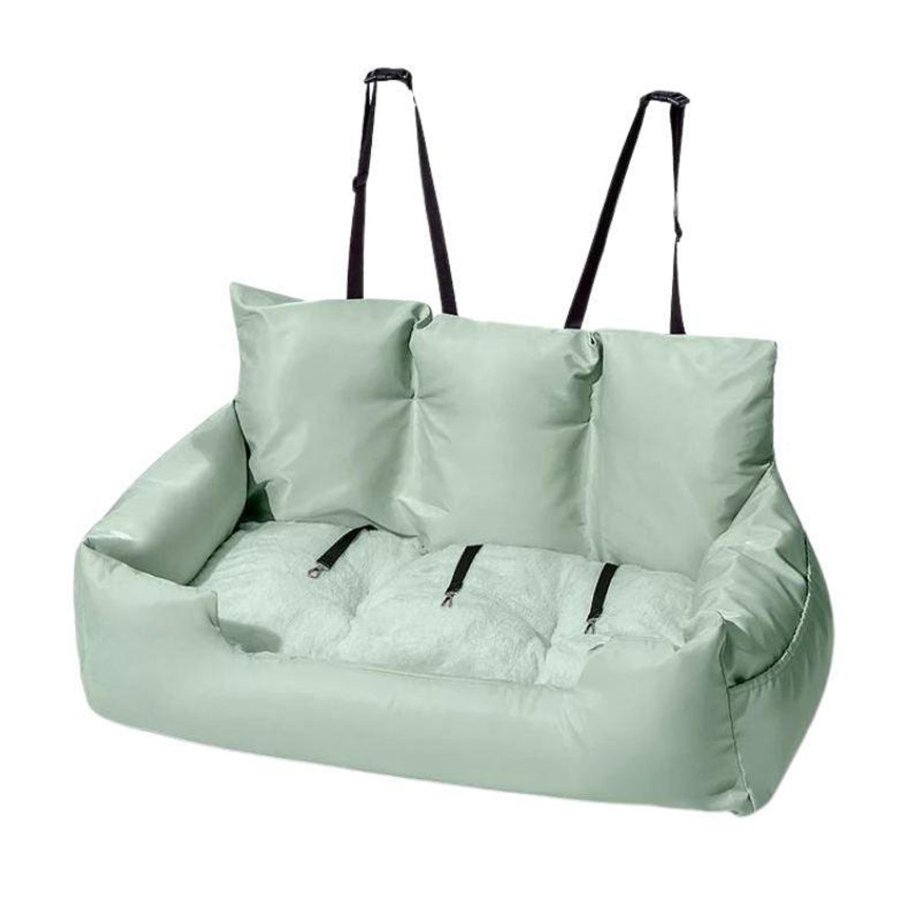  Julibee's Vibrant Waterproof Dog Car Seat | Mint Green | 4 Sizes   Pets Own Us