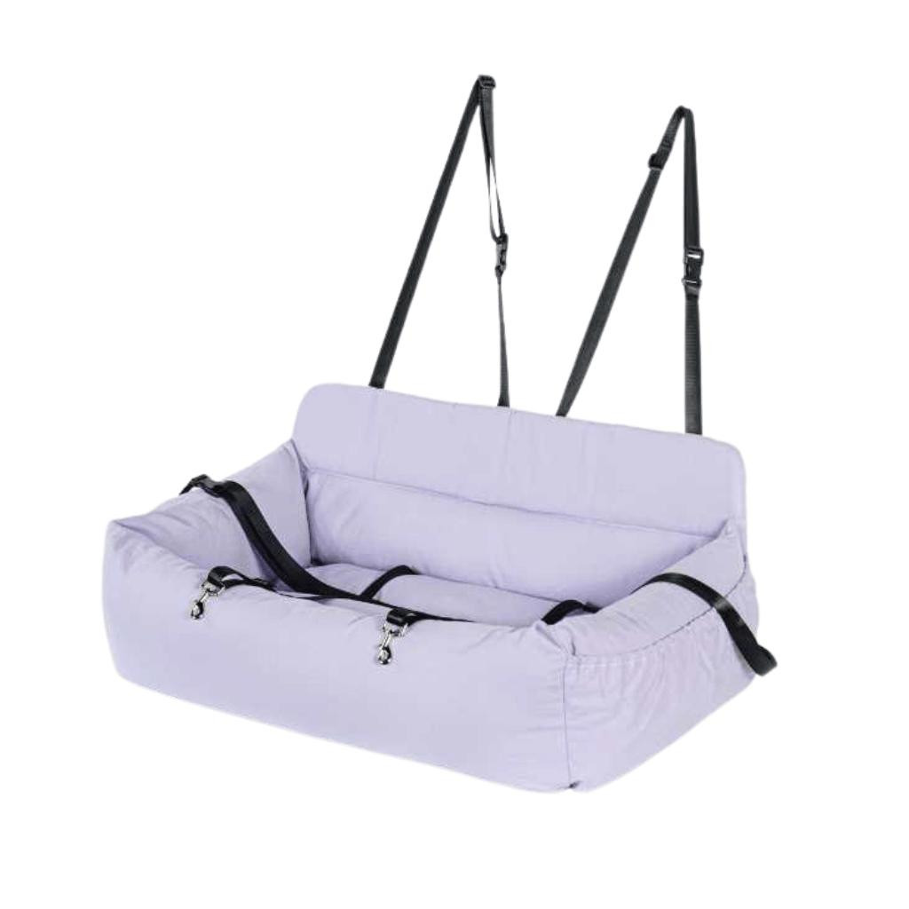  Julibee's Plush Luxury Dog Car Seat | Lavender  JUB-PL-L Pets Own Us