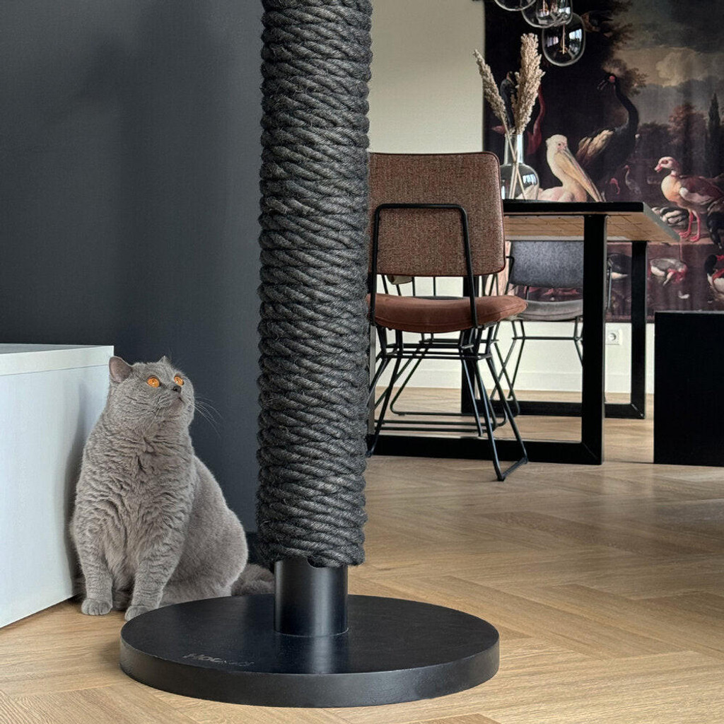  Hoopo® Totem Cat Scratching Post | Black  TBA2 pets own us