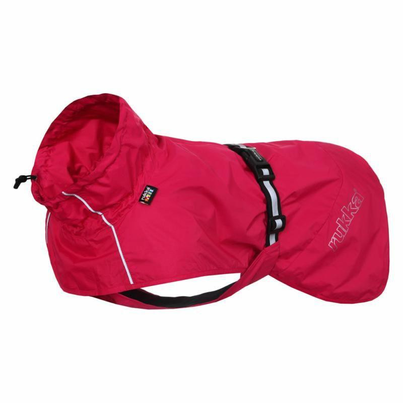Rukka Pets Hase Dog Rain Jacket Hot Pink