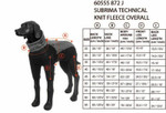 Rukka Pets | Subrima Knit Dog Overall | Rust   Pets Own Us