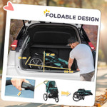 HPZ Pet Rover PawHut Foldable Pet Stroller Jogger  WS134-1 Pets Own Us
