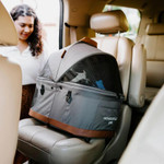 Wonderfold WonderFold P2 | 3-in-1 Pet Stroller Travel System | Glacier Grey  P2-GRY Pets Own Us