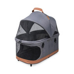Wonderfold WonderFold P2 | 3-in-1 Pet Stroller Travel System | Glacier Grey  P2-GRY Pets Own Us