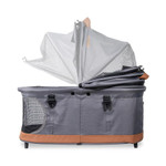 Wonderfold WonderFold P2 | 3-in-1 Pet Stroller Travel System | Glacier Grey  P2-GRY Pets Own Us