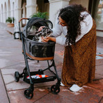 Wonderfold WonderFold P2 | 3-in-1 Pet Stroller Travel System | Glacier Grey  P2-GRY Pets Own Us