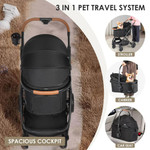  Beberoad | T6 | 3-in-1 Pet Stroller & Travel System | Medium Dogs up to 30kg | 3 Colours  BRUK133-T6 Pets Own Us