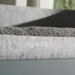 Pup & Kit Petnest Dog Bed & Raised Stand - Slate Grey  SKU BD-PNRS-01C Pets Own Us
