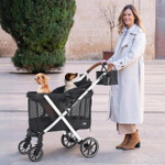  Beberoad X6 | Luxury Pet Stroller | Medium Dogs up to 30kg | 4 Variations  BRUK145-X6-N Pets Own Us