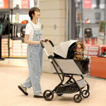  Ibiyaya InstaCollapse Detachable Dog Stroller and Pet Car Seat Carrier Combo | Taupe  FS2404-T Pets Own Us
