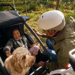 Croozer Yuuna Moonlight Black 2 – Premium Modular Bike Trailer & Dog Stroller (2025 Model)  121001124 Pets Own Us