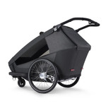  Croozer Yuuna Moonlight Black 2 – Premium Modular Bike Trailer & Dog Stroller (2025 Model)  121001124 Pets Own Us