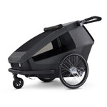  Croozer Yuuna Moonlight Black 2 – Premium Modular Bike Trailer & Dog Stroller (2025 Model)  121001124 Pets Own Us