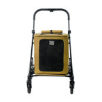  Ibiyaya BigBuddy 2-in-1 Pet Stroller & Soft Crate | Collapsible Wagon for Medium to Large Dogs & Cats | Camel  FS2480-C Pets Own Us
