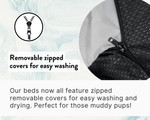  Ralph & Co Grey Calming Donut Dog Bed | Balmoral  TBA Pets Own Us
