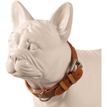 Baker & Bray Chelsea Dog Collar by Baker & Bray - Caramel/Tan   Pets Own Us