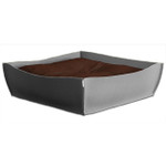 Pet Interiors Orthopedic Pet Bed By Pet Interiors - Grey Felt Bowl   Pets Own Us