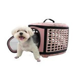 Ibiyaya® Collapsible Traveling Hand Pet Carrier | 2 Colours  FC1006-G Pets Own Us