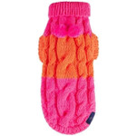 Oh Charlie Knitted Sweater LUXURY Neon Rush by Oh Charlie - Neon Orange / Neon Pink   Pets Own Us