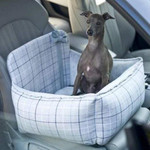 Oh Charlie Charm Blue Dog Car Seat by Oh Charlie - Blue   Pets Own Us