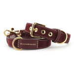 William Walker Suede Leather Dog Leash by William Walker - Lambrusco  120063 Pets Own Us