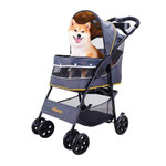  Ibiyaya® Cloud 9 Pet Pram | Mustard Yellow  FS2010-Y Pets Own Us