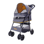  Ibiyaya® Cloud 9 Pet Pram | Mustard Yellow  FS2010-Y Pets Own Us