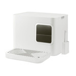  Hoopo® Dome Plus for Larger Cats | Litter Box | White  8720299100046 Pets Own Us