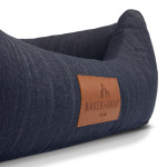  Baker & Bray®️ Luxury Eco Friendly Orthopaedic Dog Bed Designed by Vets - Navy   Pets Own Us