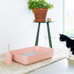  Hoopo® Poh Litter Box for Larger Cats | Pink   Pets Own Us