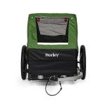  Burley Dog Bike Trailer | Tail Wagon | 2022 | Forest Green  BUR947105 Pets Own Us