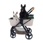  Ibiyaya® Retro Luxe Pet Stroller | Soft Sage  FS2102-GN Pets Own Us