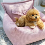Oh Charlie Luxury Dog Car Seat | Mademoiselle by Oh Charlie   Pets Own Us