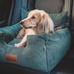  Where's Winnie Luxury Isofix Dog Car Seat | Country Green   Pets Own Us