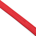  William Walker Leather Dog Lead | Plain Collection | Chili   Pets Own Us