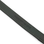  William Walker Leather Dog Lead | Plain Collection | Dark Moss   Pets Own Us