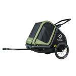  Hamax Pluto Dog Pram & Dog Bike Trailer | Medium | Green  HAM400501 Pets Own Us