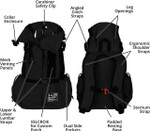  K9 Sports Sack | Air 2 Dog Backpack | 4 Sizes | Black   Pets Own Us