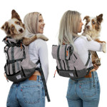  K9 Sports Sack | Urban 3 Dog Backpack | 4 Sizes | Concrete Grey   Pets Own Us