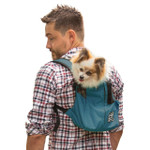  K9 Sports Sack | Trainer Dog Backpack Carrier | 4 Sizes | Harbour Blue   pets own us